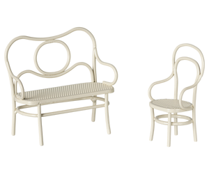 Café Set, Mouse, Small - Off White