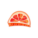 Mini Grapefruit Slice Hair Claw Clip