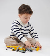 4-Piece Kids' Construction Building Vehicles Toy Set