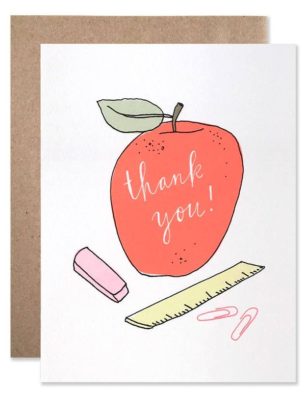 Thank You Teacher Card