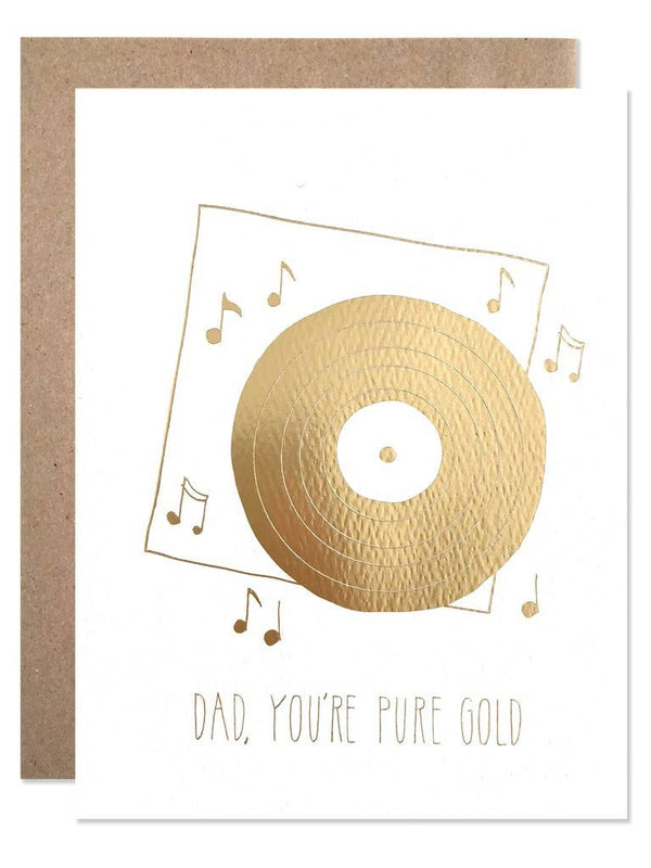 Father / Pure Gold Dad Card