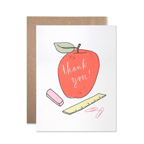 Thank You Teacher Card