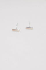 Silver Bar Studs