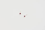 Gold 3mm Gemstone Studs