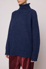 Vasilisa Airy Turtleneck Alpaca Sweater