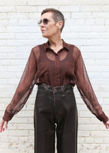 Georgio Button Down - Chocolate