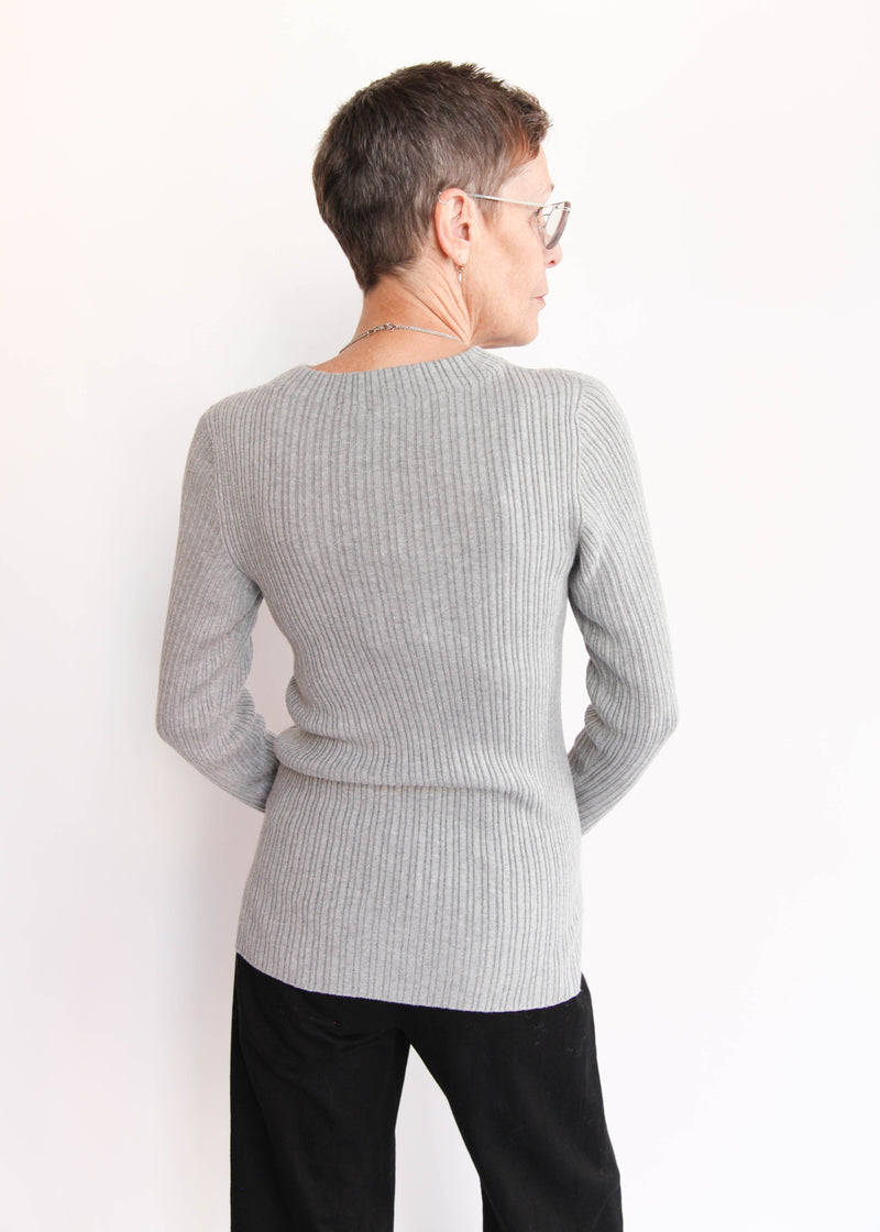 Rib Knit Pullover
