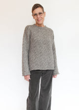 Cable Crewneck - Cinder