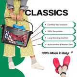 Calzuro Classic Clog Without Holes - Red