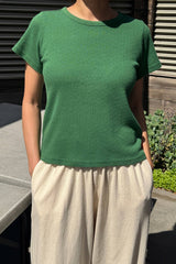 Pointelle Babe Tee