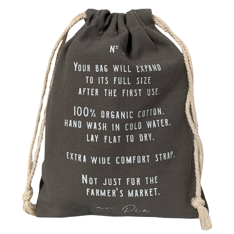 The french market bag no.2 in iron