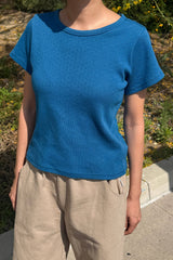 Pointelle Babe Tee
