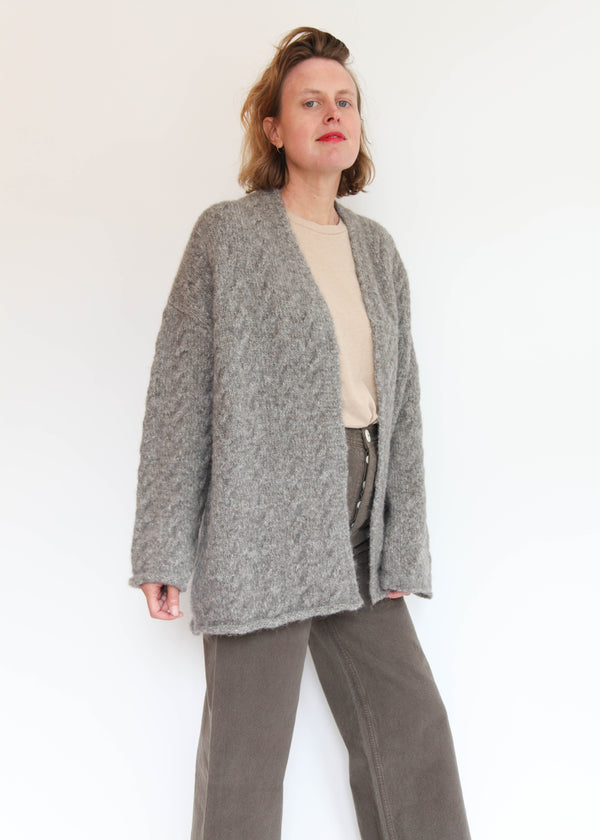Cable Cardigan - Cinder OS