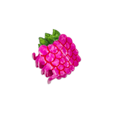 Mini Raspberry Hair Claw Clip