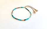 Beaded Bracelets w/ Sliding Clasp