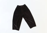Corduroy Baggy Pants -Brown