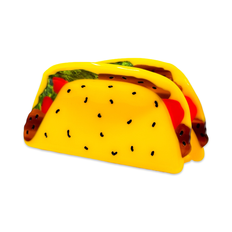 Large Taco Hair Claw Clip