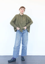 OHMI Typewriter Shirt - Olive