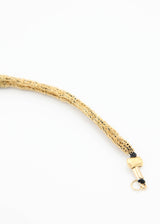 Woven Gold Vermeil Bracelet