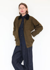 Painter Coat - Dark Olive