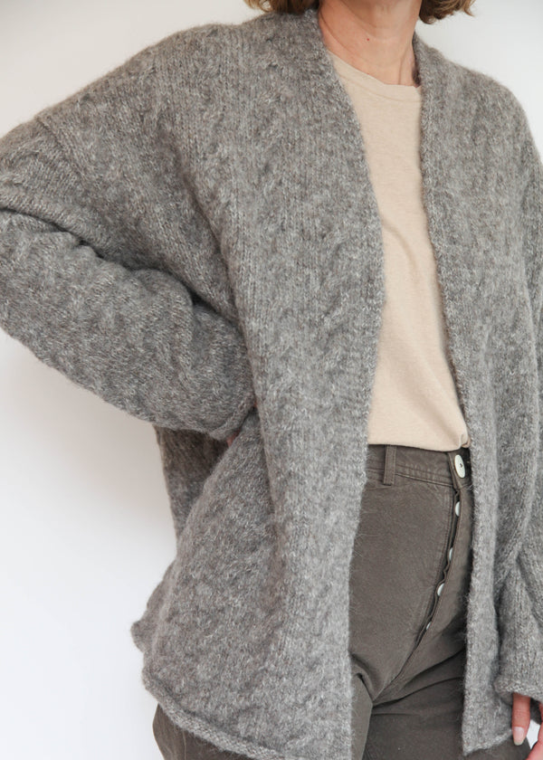Cable Cardigan - Cinder OS