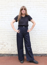 Sailor Pants - Dark Indigo w/ Indigo Stitch
