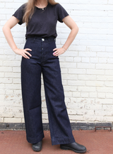 Sailor Pants - Dark Indigo w/ Indigo Stitch