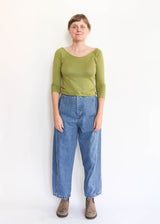 Lune Pant - Medium Blue