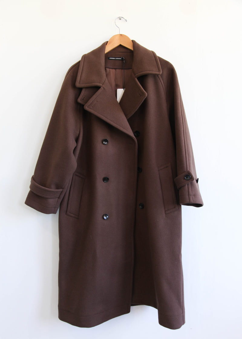 Double Trench Coat   Brown – Abigail Rose & Lily Too