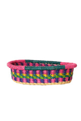 Assorted Colorful Bolga Bread Basket