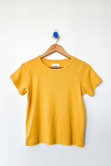 Pointelle Babe Tee