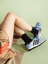 Thermal Ruffle Sporty Grip Crew