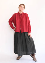 Stripe Skirt - Charcoal