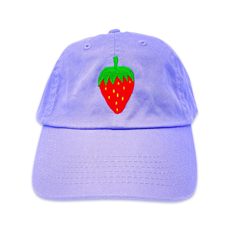 Strawberry Embroidered Hat