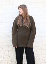 Bottle Turtleneck - Olive