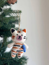 Christmas Cute Cat Ornament