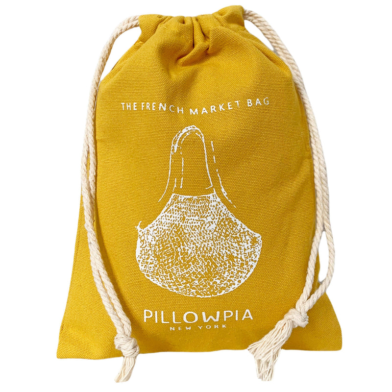 The french market bag no.2 in yolk