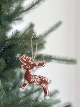 Gingerbread Ornament - Reindeer