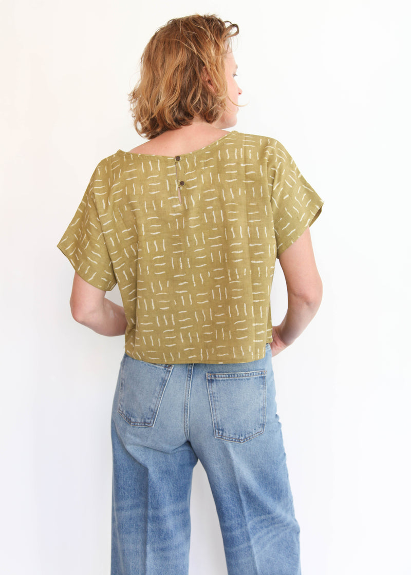 Box Top - Olive Twiggy