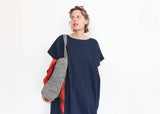 Long Dress - Navy
