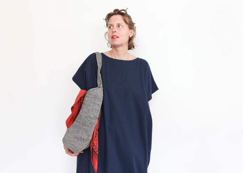 Long Dress - Navy