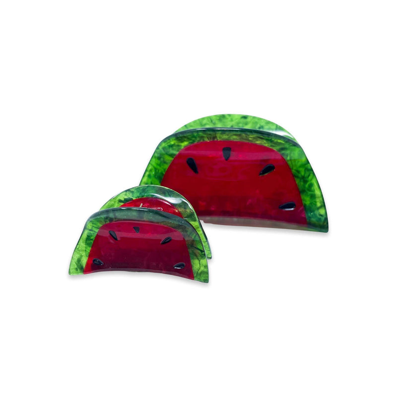 Mini Watermelon Hair Claw Clip