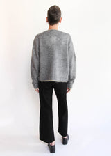 Cardigan - Gray/Yellow