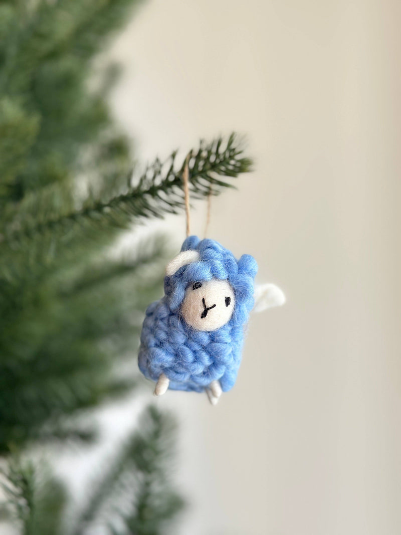 Felt Mini Candy Sheep Ornament