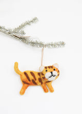 Felt Tiger Ornament