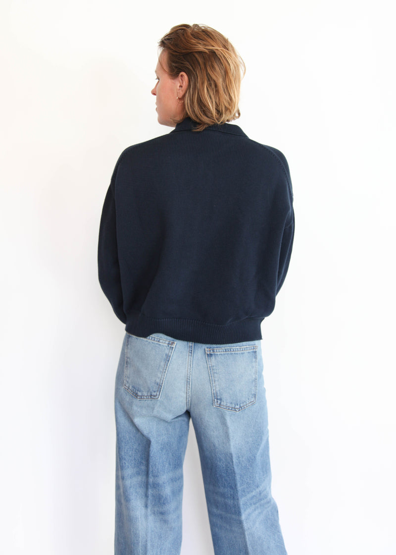 Utility Cardigan - Indigo