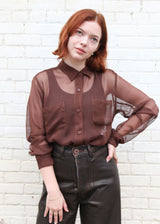Georgio Button Down - Chocolate