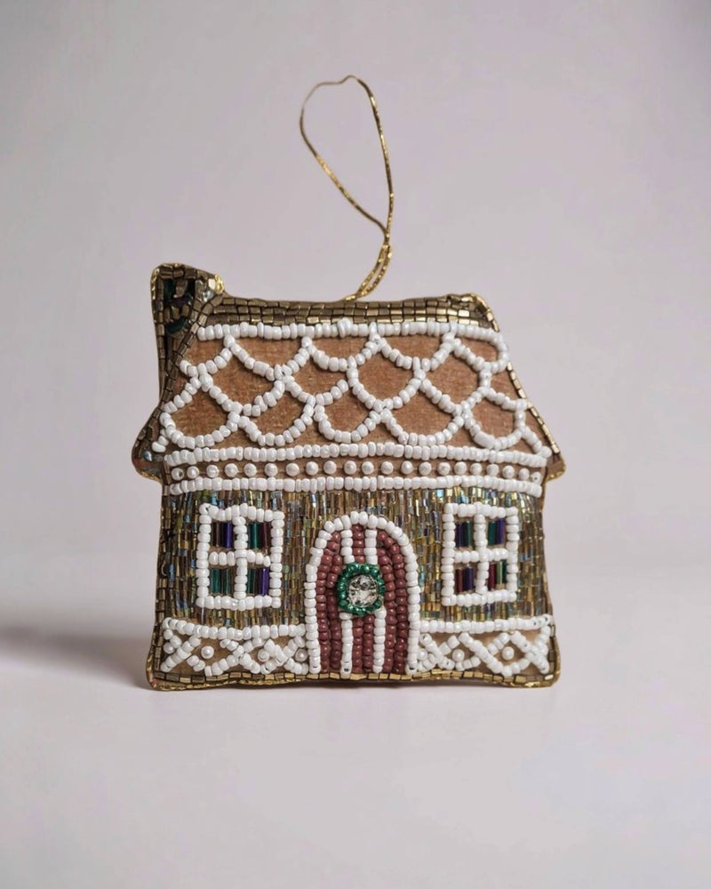 Gingerbread Cabin Ornament