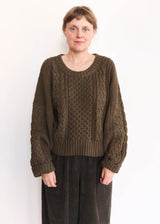 Fisherman Sweater - Umber