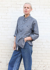 Chambray Work Shirt - Navy